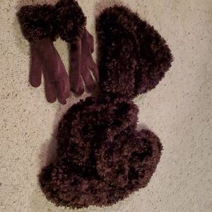 Matching Scarf, Hat and Gloves